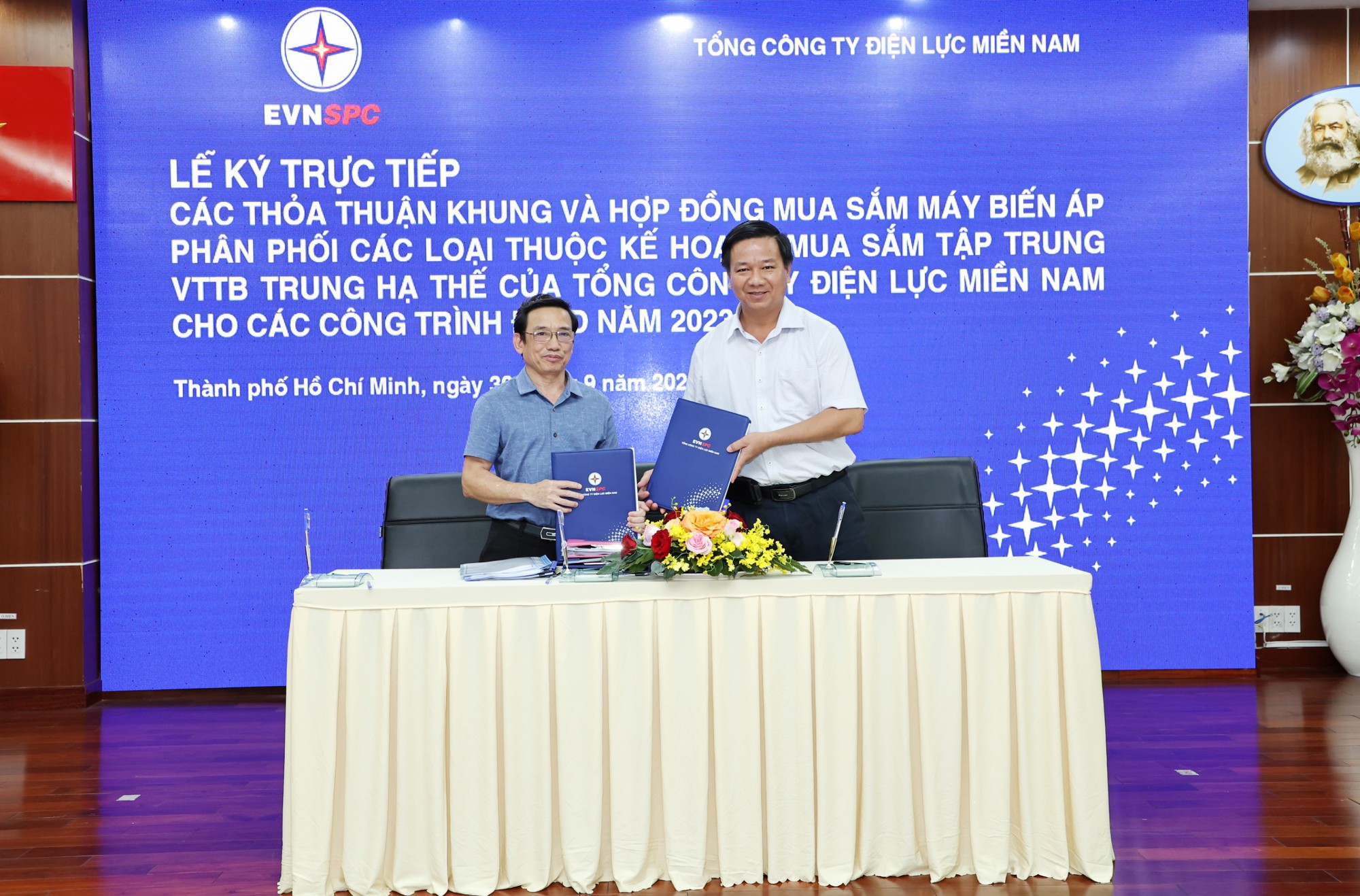 EVNSPC hoàn tất thủ tục cho công trình đầu tư xây dựng năm 2023 - Ảnh 2.