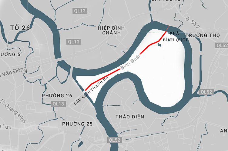 Hiện trạng bán đảo ở TP.HCM có duy nhất một tuyến đường kết nối - Ảnh 15.