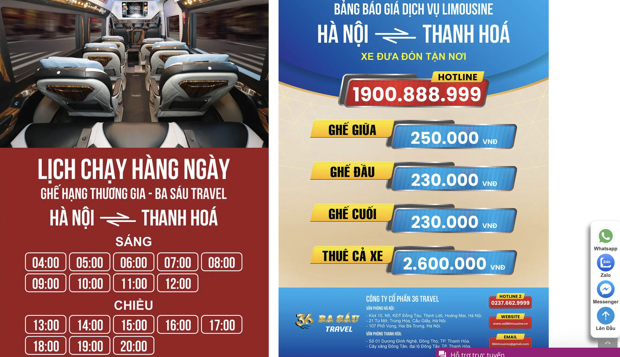 Thanh Hoá: Xe hợp đồng trá hình, quảng cáo công khai - Ảnh 2.