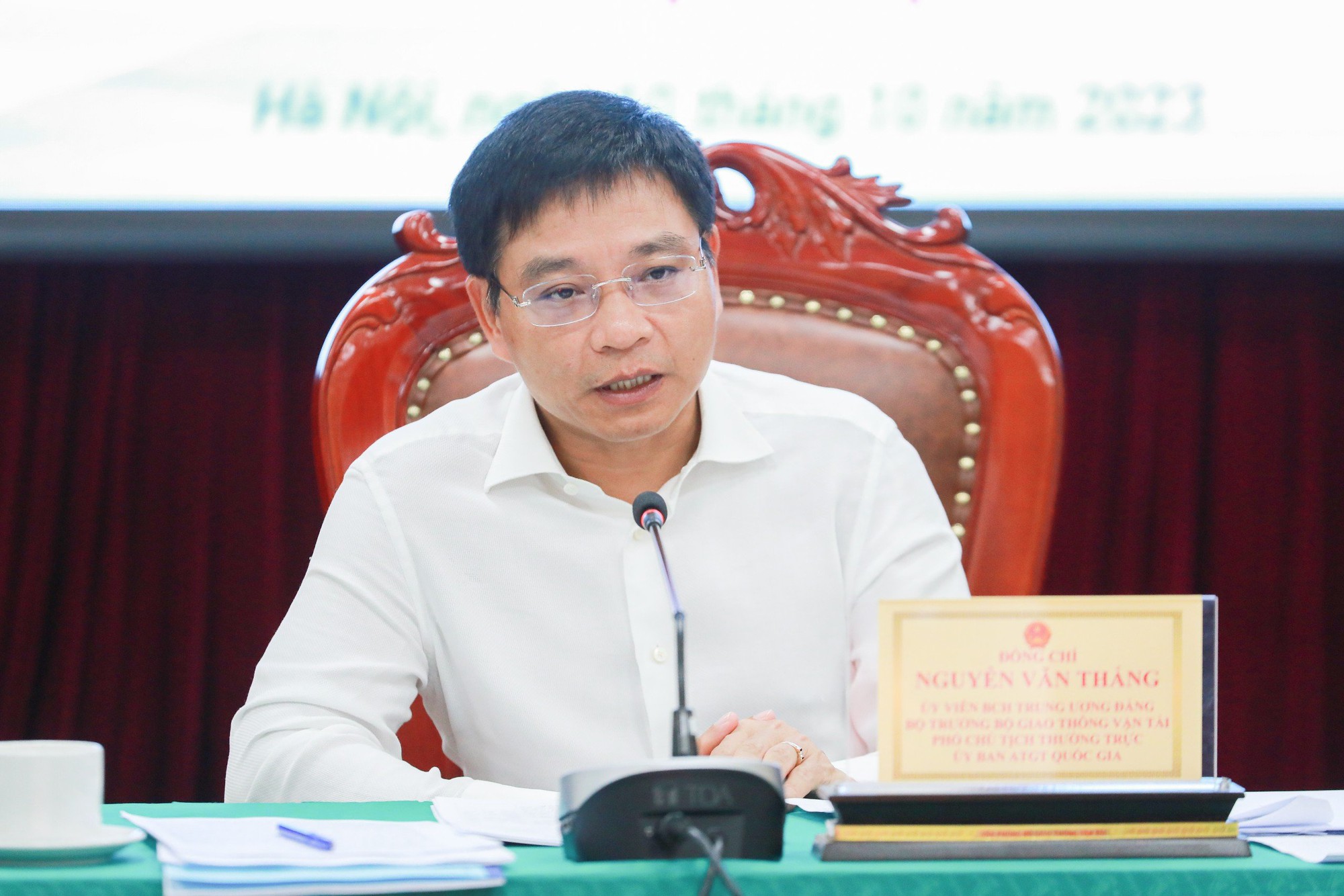 Bộ trưởng Nguyễn Văn Thắng: Kiên trì, quyết tâm hơn nữa trong đảm bảo trật tự an toàn giao - Ảnh 2.