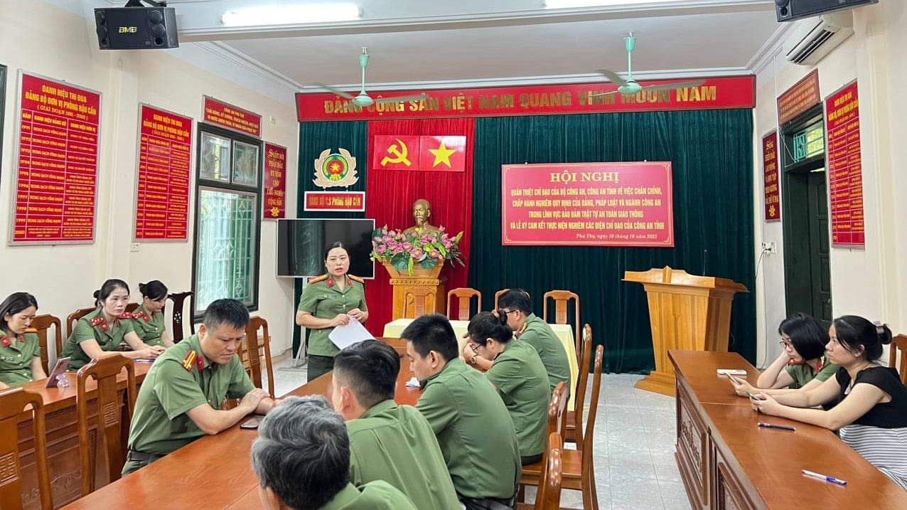CBCS Công an tỉnh Phú Thọ cam kết không can thiệp vào việc xử lý của lực lượng CSGT - Ảnh 1.