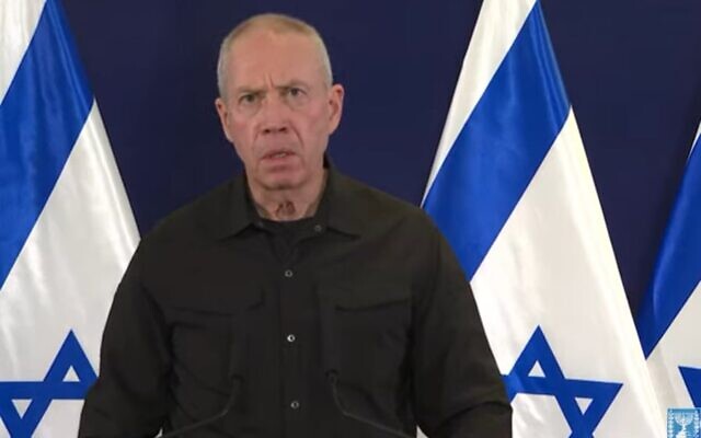 Bộ trưởng Quốc phòng Israel tuyên bố sẽ xóa sổ Hamas - Ảnh 1.