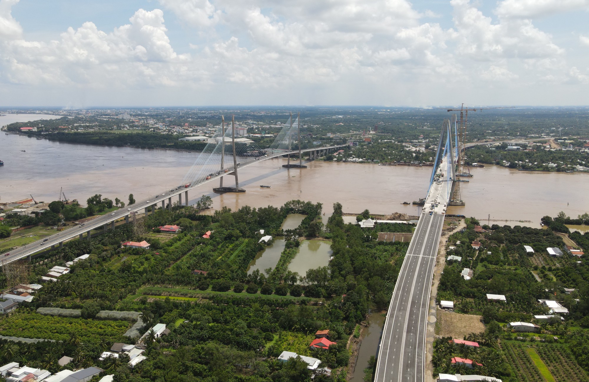 Thủ tướng phát lệnh hợp long cầu Mỹ Thuận 2 - Ảnh 3.