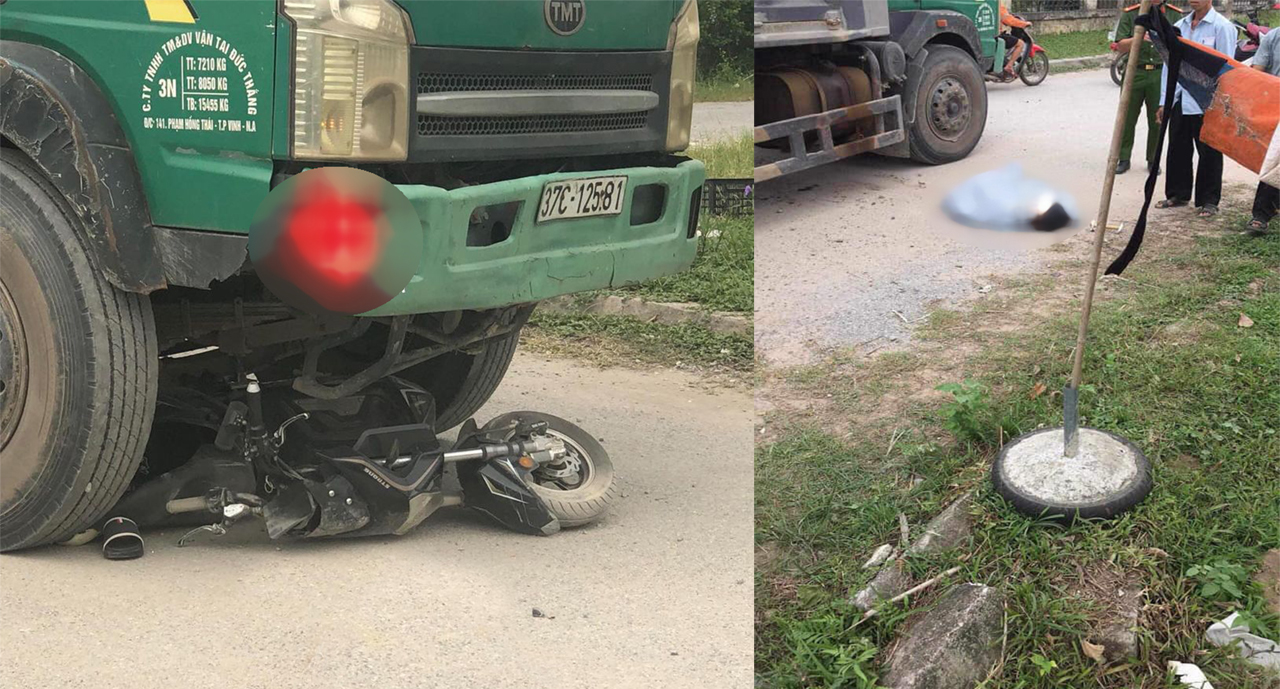 Hưng Yên: Tai nạn với xe tải, một học sinh lớp 9 tử vong - Ảnh 1.