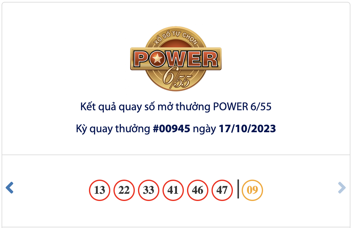 Kết quả xổ số Vietlott 17/10: Ai là chủ nhân giải Jackpot 126 tỷ đồng? - Ảnh 1.