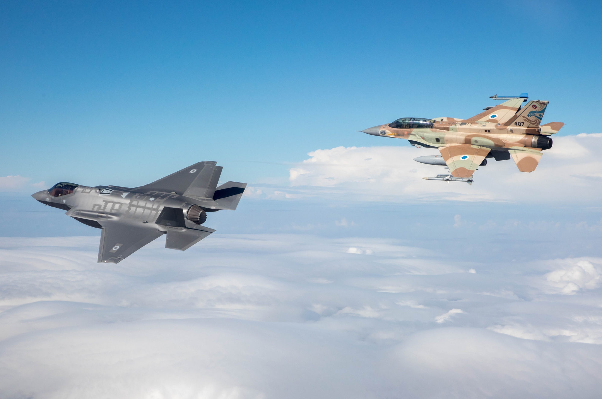 F-15, F-16 Israel sẽ phải &quot;ném đá ao bèo&quot; nếu F-35 không neo đậu trên bầu trời Gaza? - Ảnh 3.