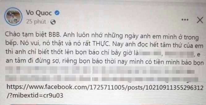 Xúc phạm báo chí, đầu bếp Võ Quốc bị phạt 7,5 triệu đồng - Ảnh 1.