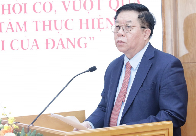 Ra mắt cuốn sách tuyển chọn 40 bài viết, phát biểu của Tổng Bí thư Nguyễn Phú Trọng - Ảnh 2.