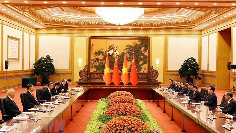 Chủ tịch Tập Cận Bình: Trung Quốc hoan nghênh và ủng hộ Việt Nam phát triển lớn mạnh - Ảnh 2.