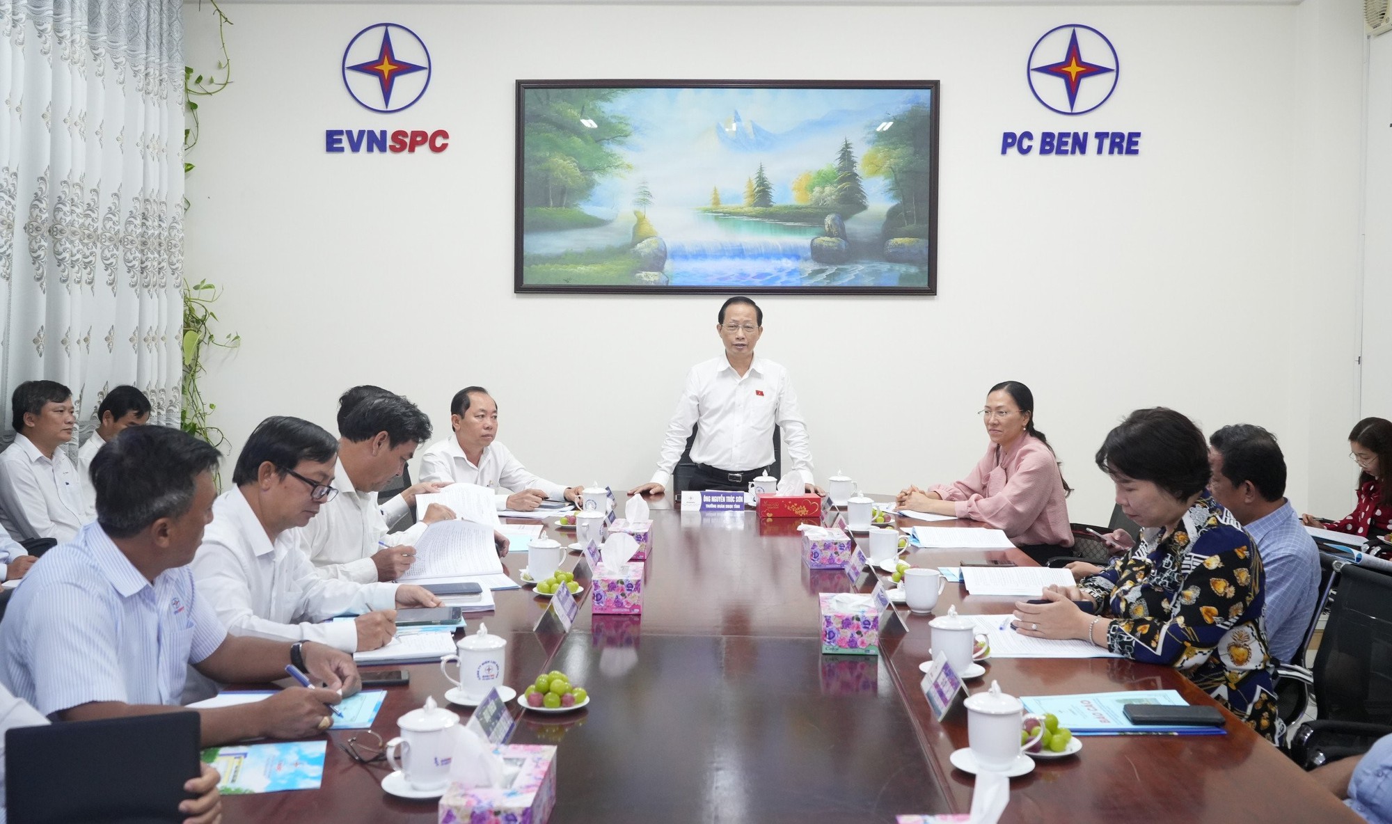 EVNSPC: Hoàn tất báo cáo về ngành trước kỳ họp Quốc hội - Ảnh 4.