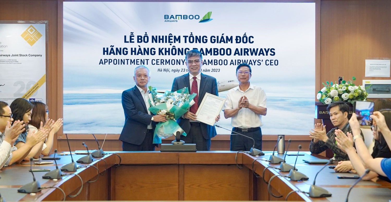 Bamboo Airways có tổng giám đốc mới - Ảnh 1.