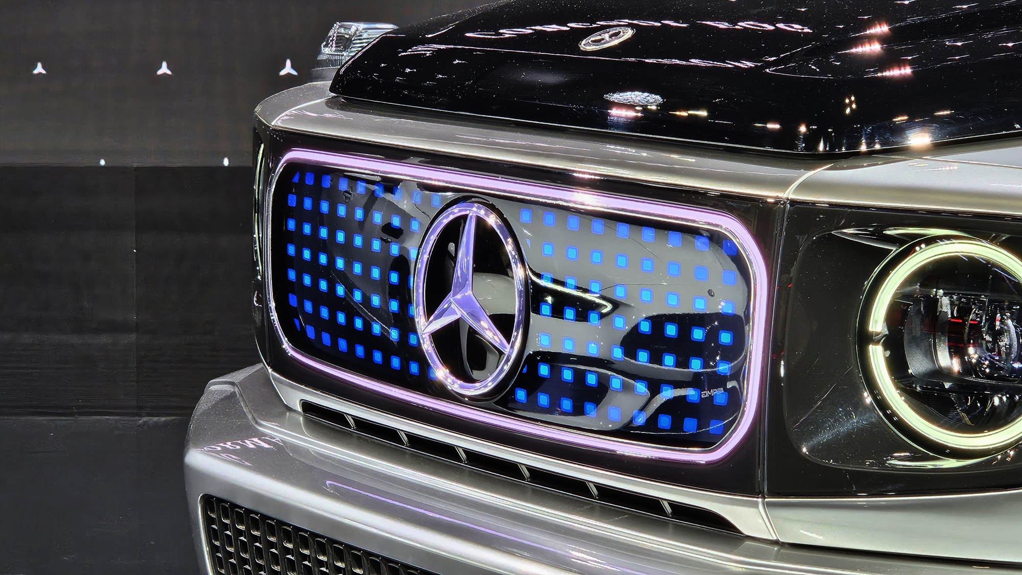 Cận cảnh Mercedes-Benz G-Class phiên bản chạy điện