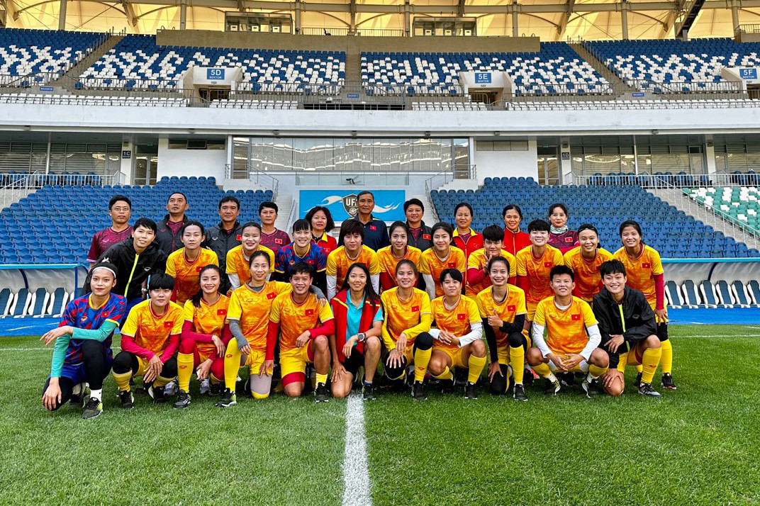 Xem đội tuyển nữ Việt Nam đá trận mở màn vòng loại Olympic 2024 ở đâu?  - Ảnh 1.