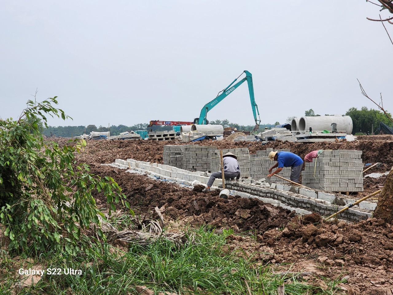 Nam Định dự án khởi công cả năm vẫn chưa xong giải phóng mặt bằng - Ảnh 2.