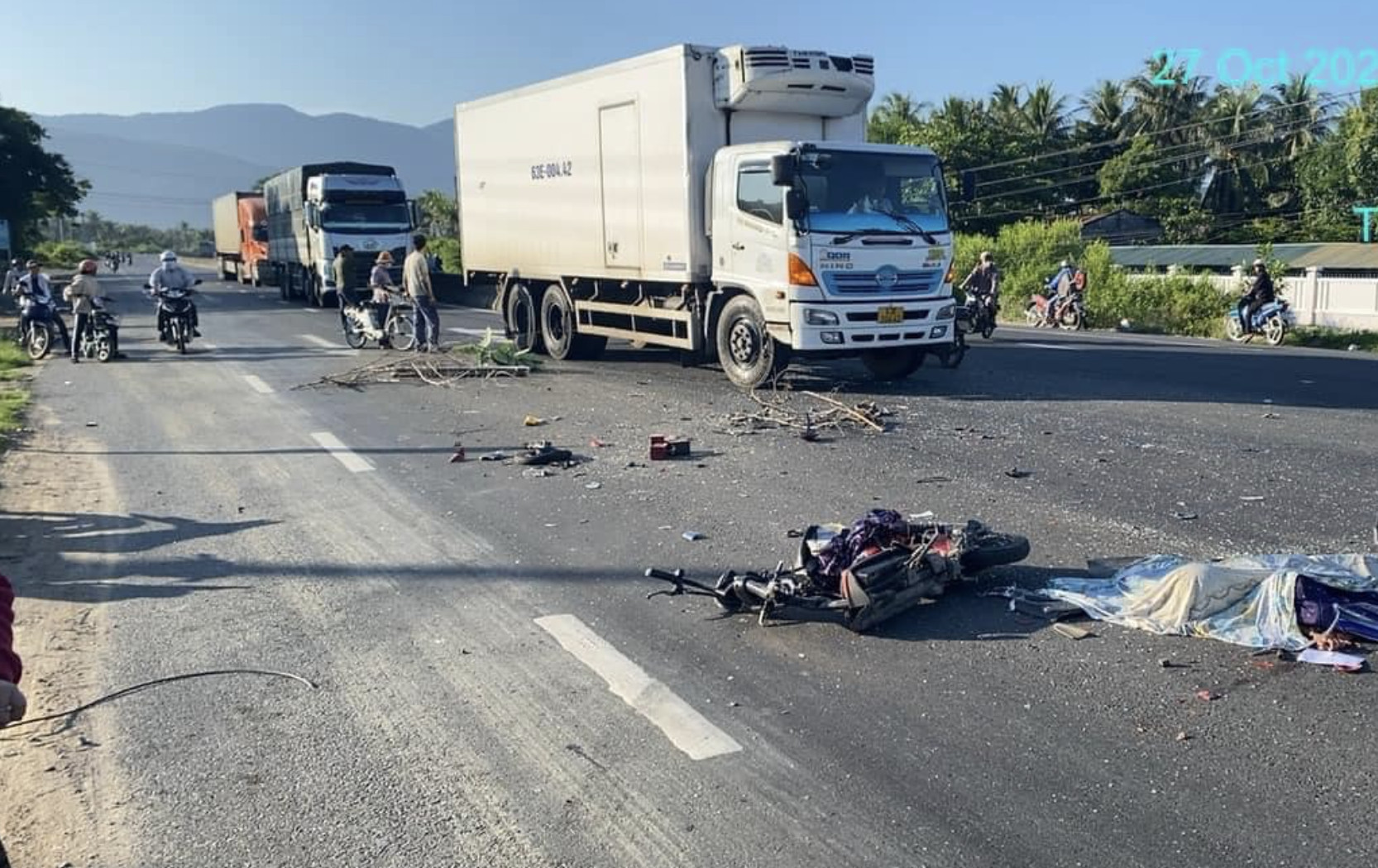 Nồng độ cồn của hai tài xế trong vụ tai nạn giao thông liên hoàn ở Khánh Hoà - Ảnh 1.