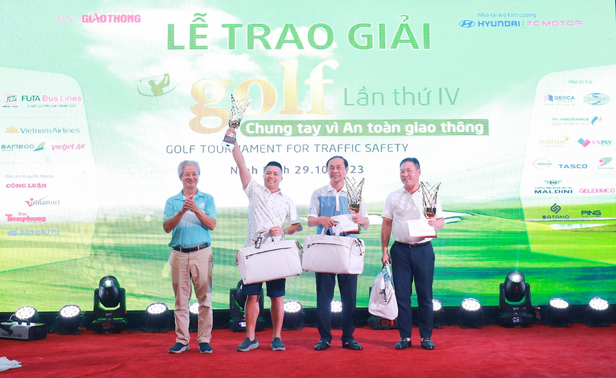 Golfer Nguyễn Hồng Hải vô địch Giải Golf chung tay vì ATGT 2023 - Ảnh 3.