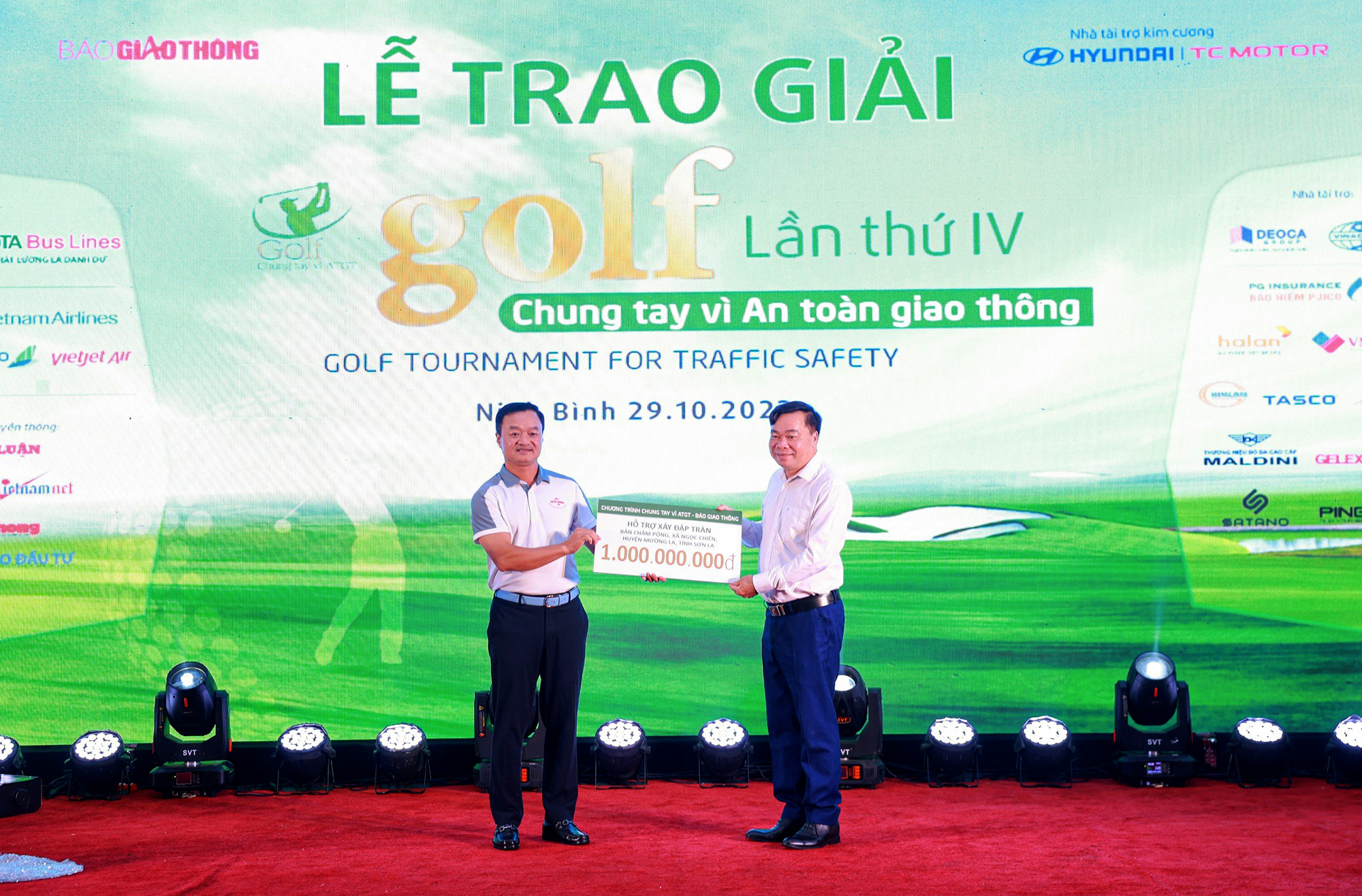 Giải Golf Chung tay vì ATGT lần thứ 4 năm 2023: Những điều còn mãi- Ảnh 1.