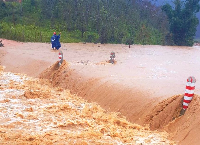Dự báo mưa lớn, nguy cơ lũ quét, sạt lở đất miền Trung và Đông Nam Bộ (ảnh minh họa).