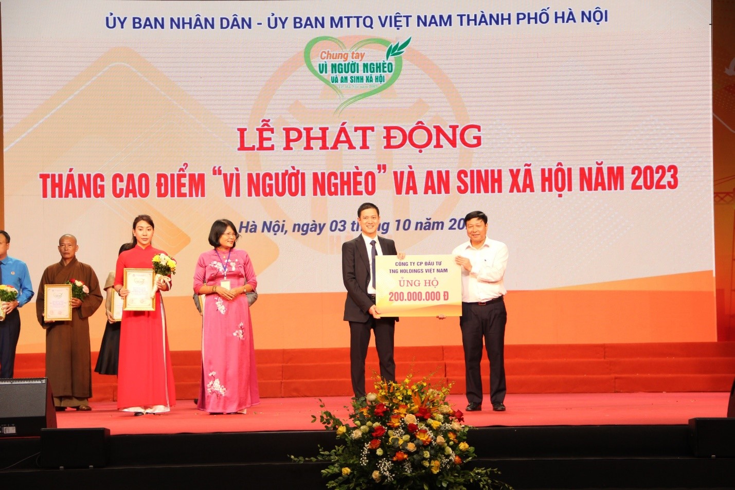 TNG Holdings Vietnam chung tay xóa đói giảm nghèo cùng chính quyền thành phố Hà Nội - Ảnh 2.