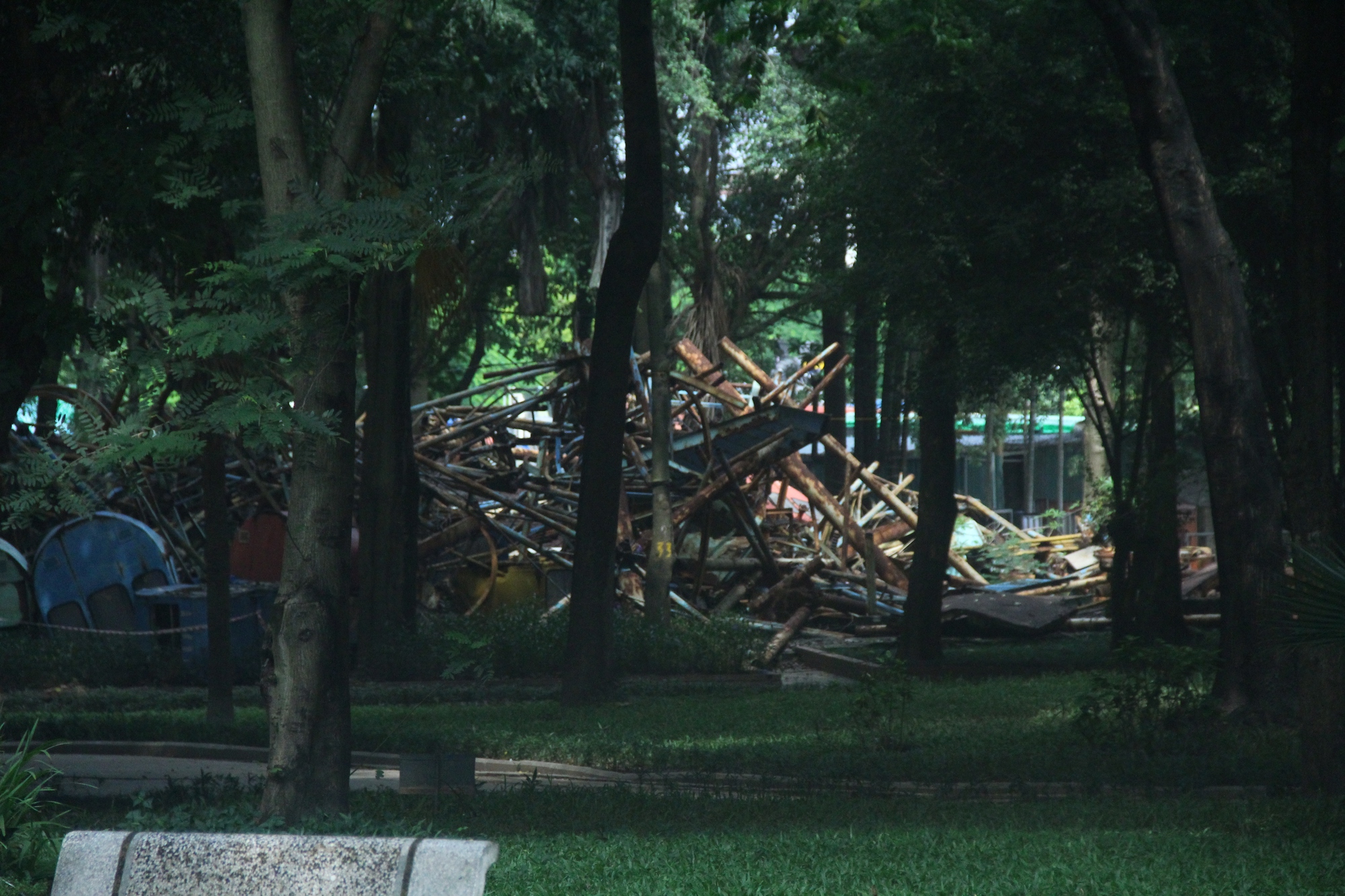 Hiện trạng Công viên Tuổi trẻ sau 4 tháng tháo dỡ - Ảnh 8.
