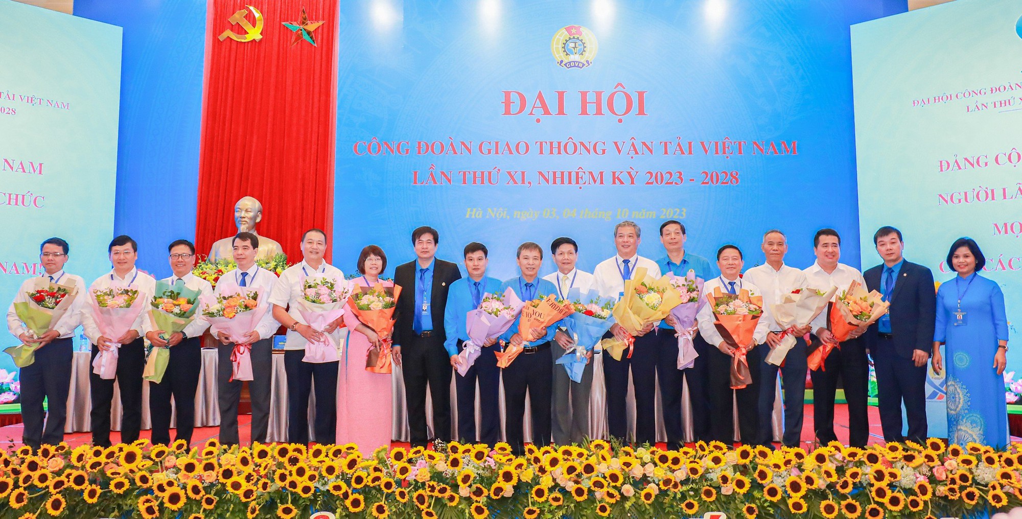 Ông Phạm Hoài Phương tái đắc cử Chủ tịch Công đoàn GTVT Việt Nam - Ảnh 5.