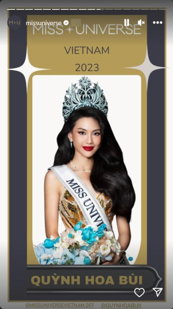 Miss Universe thế giới nhắc đến Bùi Quỳnh Hoa giữa nghi vấn hút bóng cười - Ảnh 1.