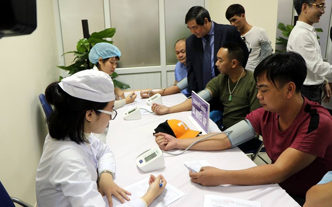 Hải Dương khám sức khoẻ, test ma túy các tài xế kinh doanh vận tải