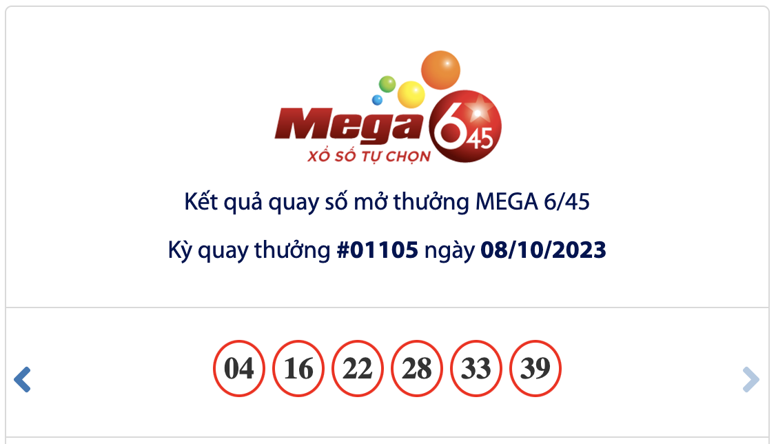 Kết quả xổ số Vietlott 8/10: Ai là chủ nhân giải Jackpot 15 tỷ đồng? - Ảnh 1.