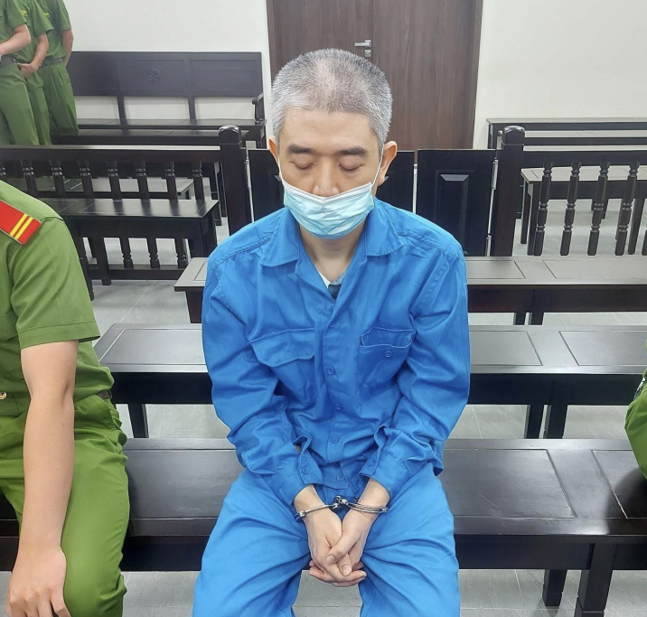 Bị cáo Mai Xuân Thái tại phiên xét xử  phúc thẩm