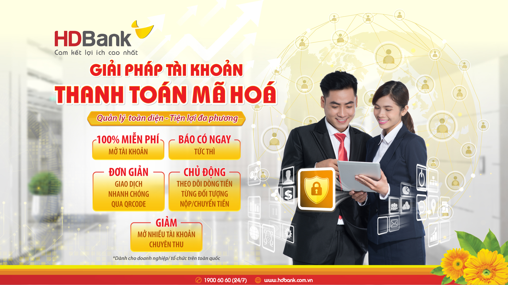 Giải pháp tài khoản thanh toán mã hoá siêu tiện lợi cho doanh nghiệp từ HDBank - Ảnh 1.