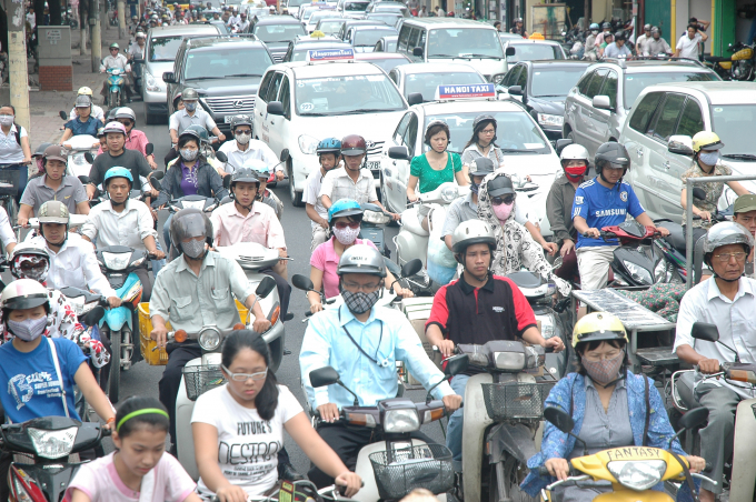 99% phát thải CO của TP.HCM đến từ giao thông vận tải - Ảnh 1.