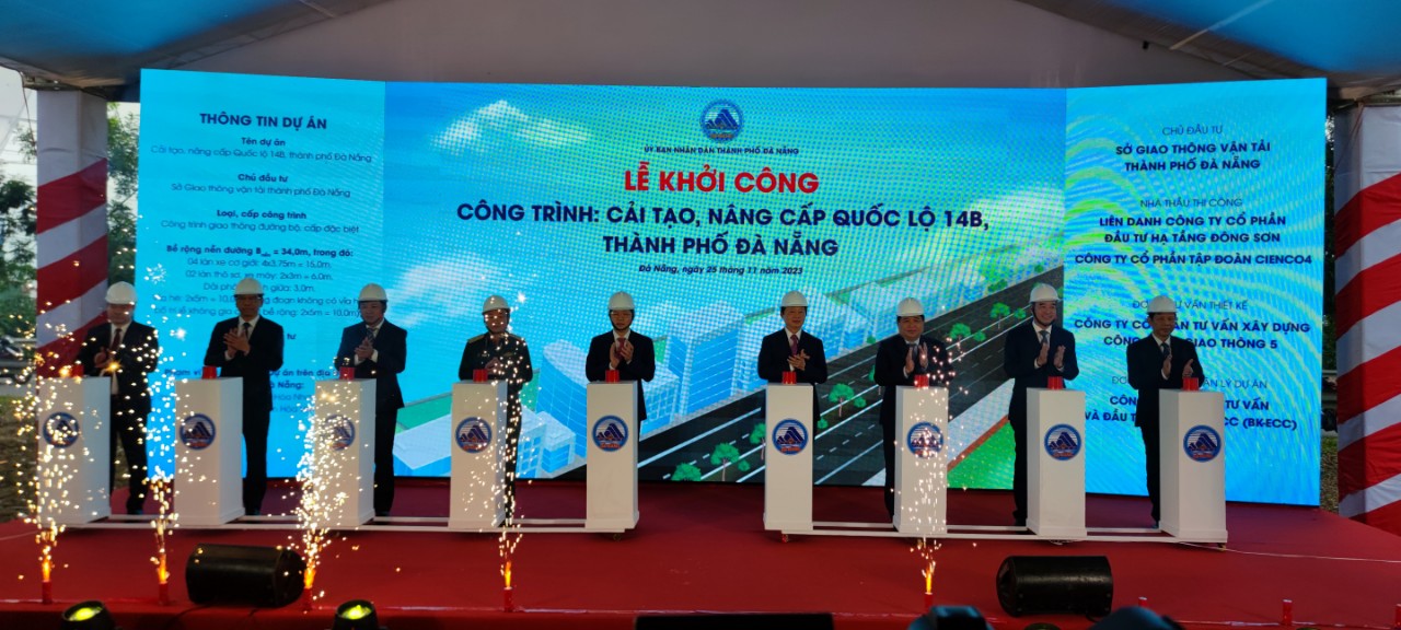 Liên danh Đông Sơn - Cienco4 trúng thầu dự án nâng cấp QL14B gần 500 tỷ đồng - Ảnh 1.