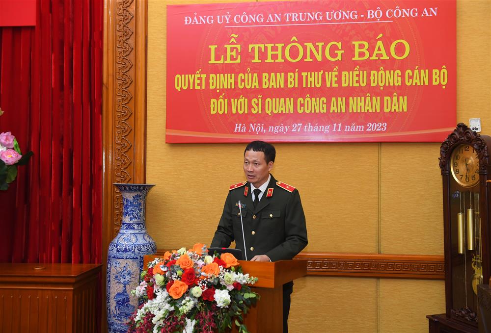 Thiếu tướng Vũ Hồng Văn tham gia Cơ quan Ủy ban Kiểm tra Trung ương - Ảnh 1.
