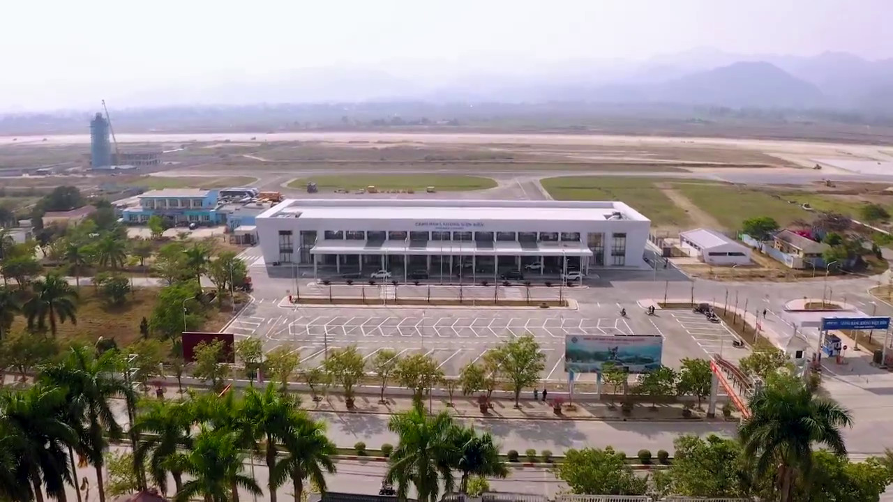 Toàn cảnh sân bay Điện Biên trước ngày khai  - Ảnh 1.