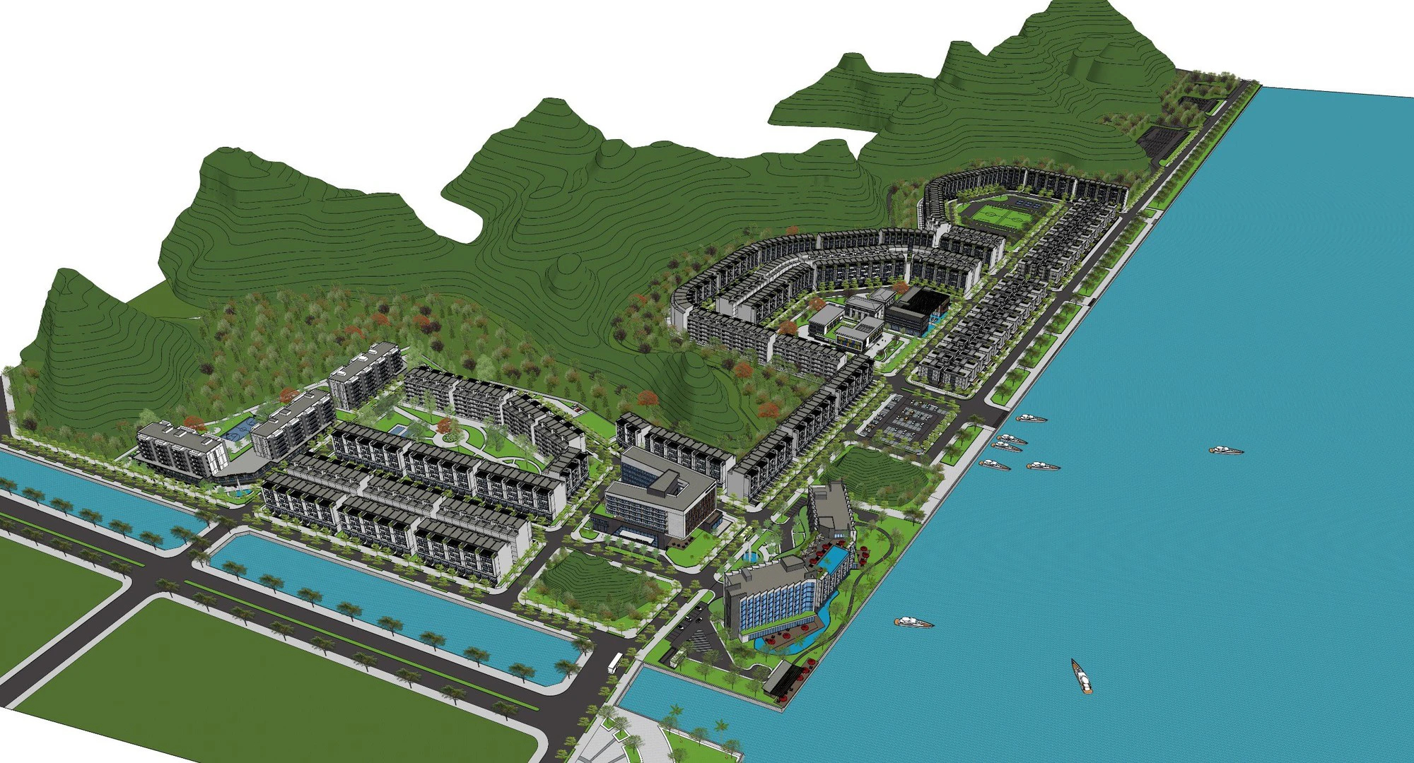 Vì sao dự án khu đô thị mới gần 1.200 tỷ đồng ở bờ vịnh Hạ Long bị kiểm tra, xử lý? - Ảnh 4.