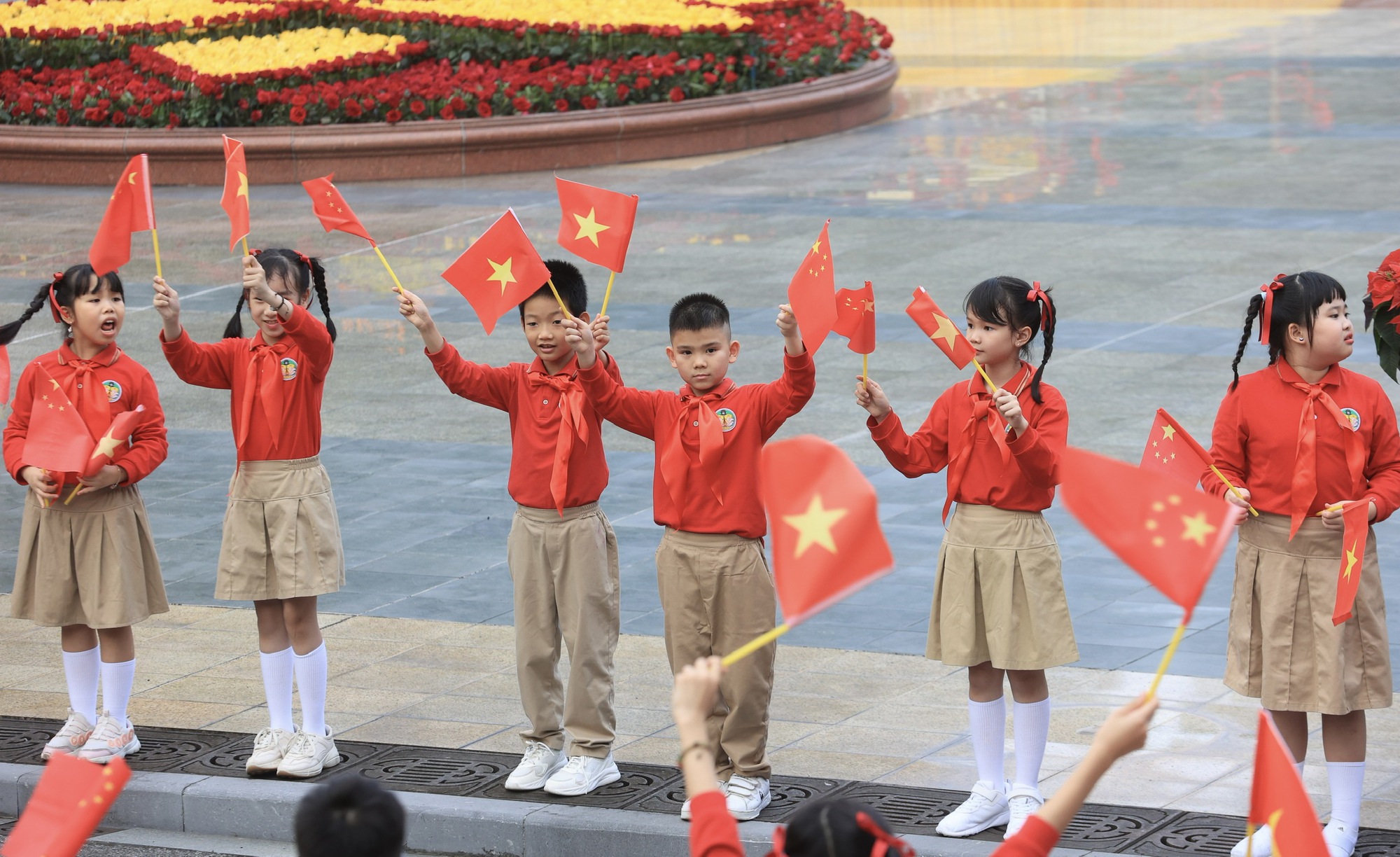 Sắp diễn ra lễ đón chính thức Tổng Bí thư, Chủ tịch Tập Cận Bình - Ảnh 3.