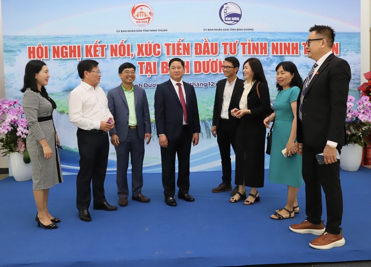 Hai tỉnh Bình Dương, Ninh Thuận tổ chức hội nghị kết nối, xúc tiến đầu tư - Ảnh 2.