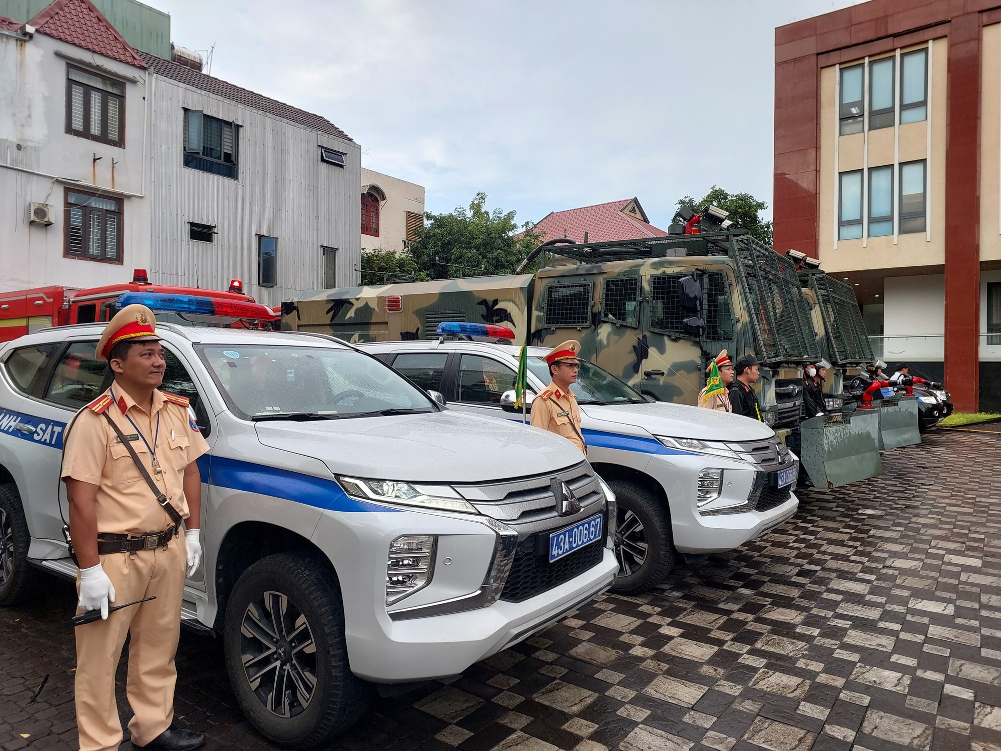 Dàn xe đặc chủng của Công an Đà Nẵng đảm bảo ANTT, ATGT dịp tết - Ảnh 5.