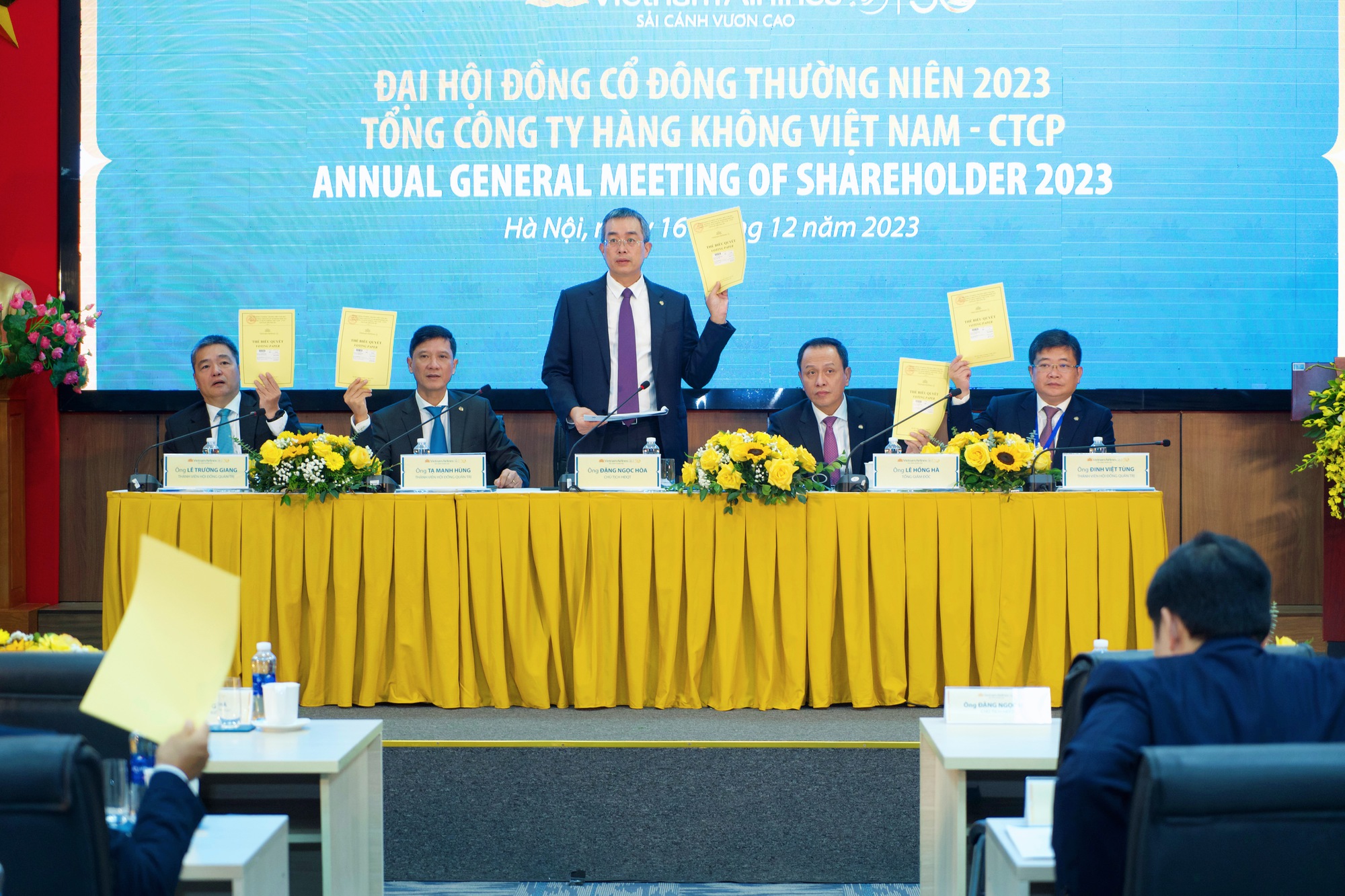 Vietnam Airlines đặt mục tiêu cân đối thu, chi từ năm 2024 - Ảnh 1.