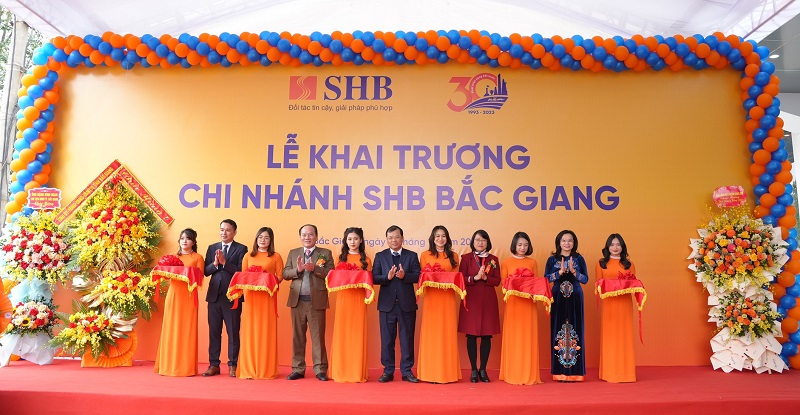 SHB mở mới liên tiếp hai chi nhánh, thâm nhập thị trường tài chính Đông Bắc Bộ - Ảnh 1.