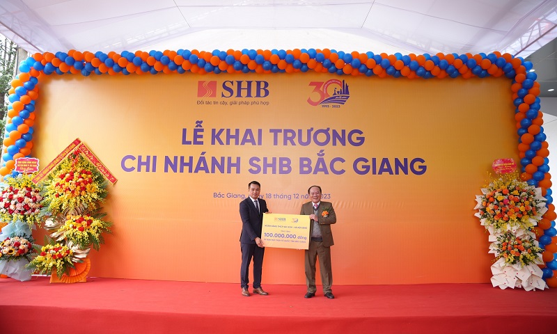 SHB mở mới liên tiếp hai chi nhánh, thâm nhập thị trường tài chính Đông Bắc Bộ - Ảnh 3.