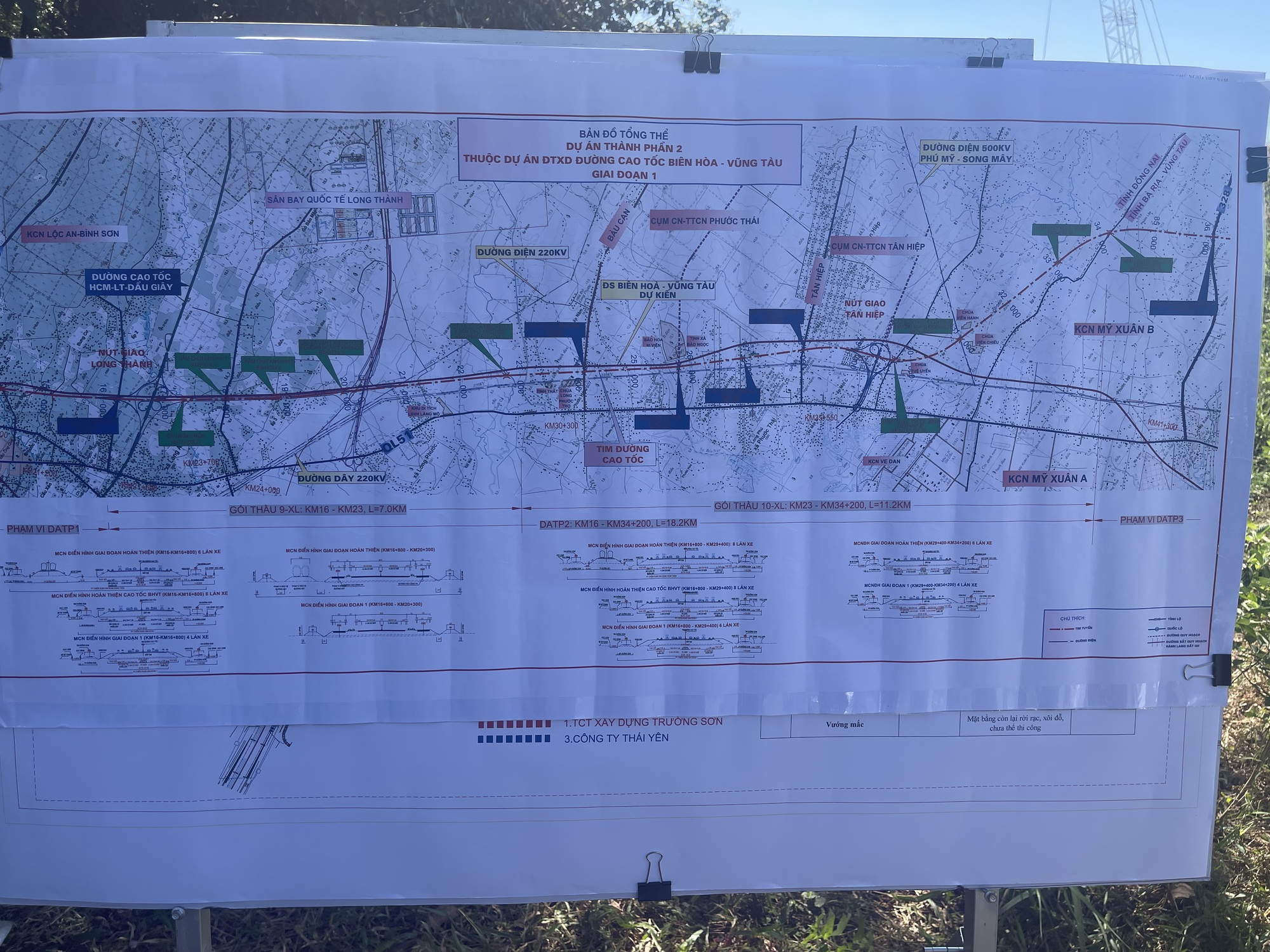 Dự án thành phần 2 cao tốc Biên Hòa - Vũng Tàu vẫn dài cổ chờ mặt bằng - Ảnh 2.