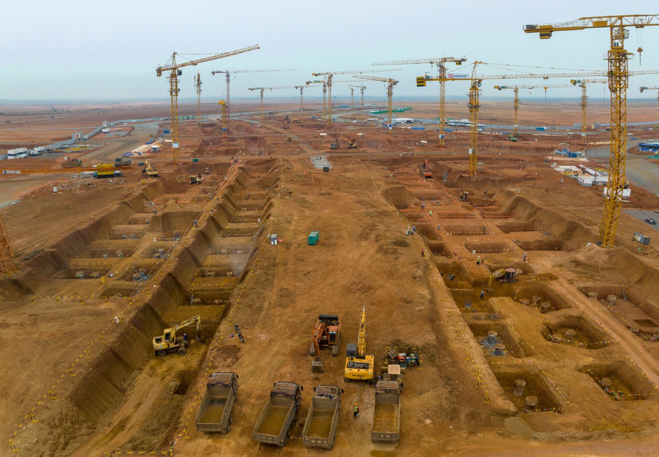 Chốt tiến độ nhiều gói thầu xây lắp thuộc dự án sân bay Long Thành - Ảnh 3.