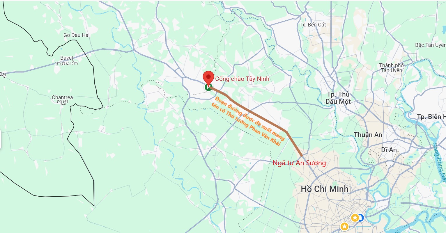 Quốc lộ 22 qua TP.HCM được đề xuất đặt tên cố Thủ tướng Phan Văn Khải - Ảnh 2.