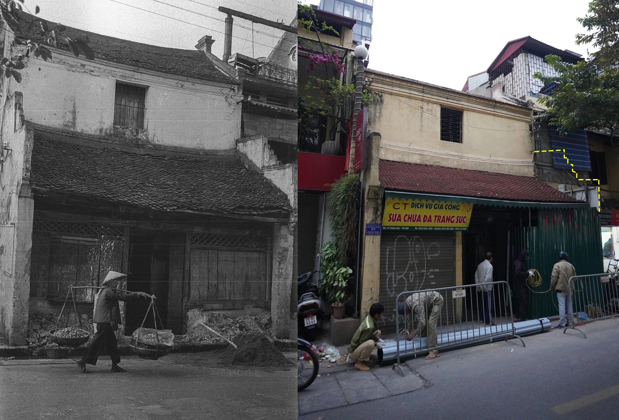 Nhà cổ bị xe Mercedes tông đổ tường ở Hà Nội: Phục hồi chứ không &quot;đập đi xây mới&quot; - Ảnh 2.