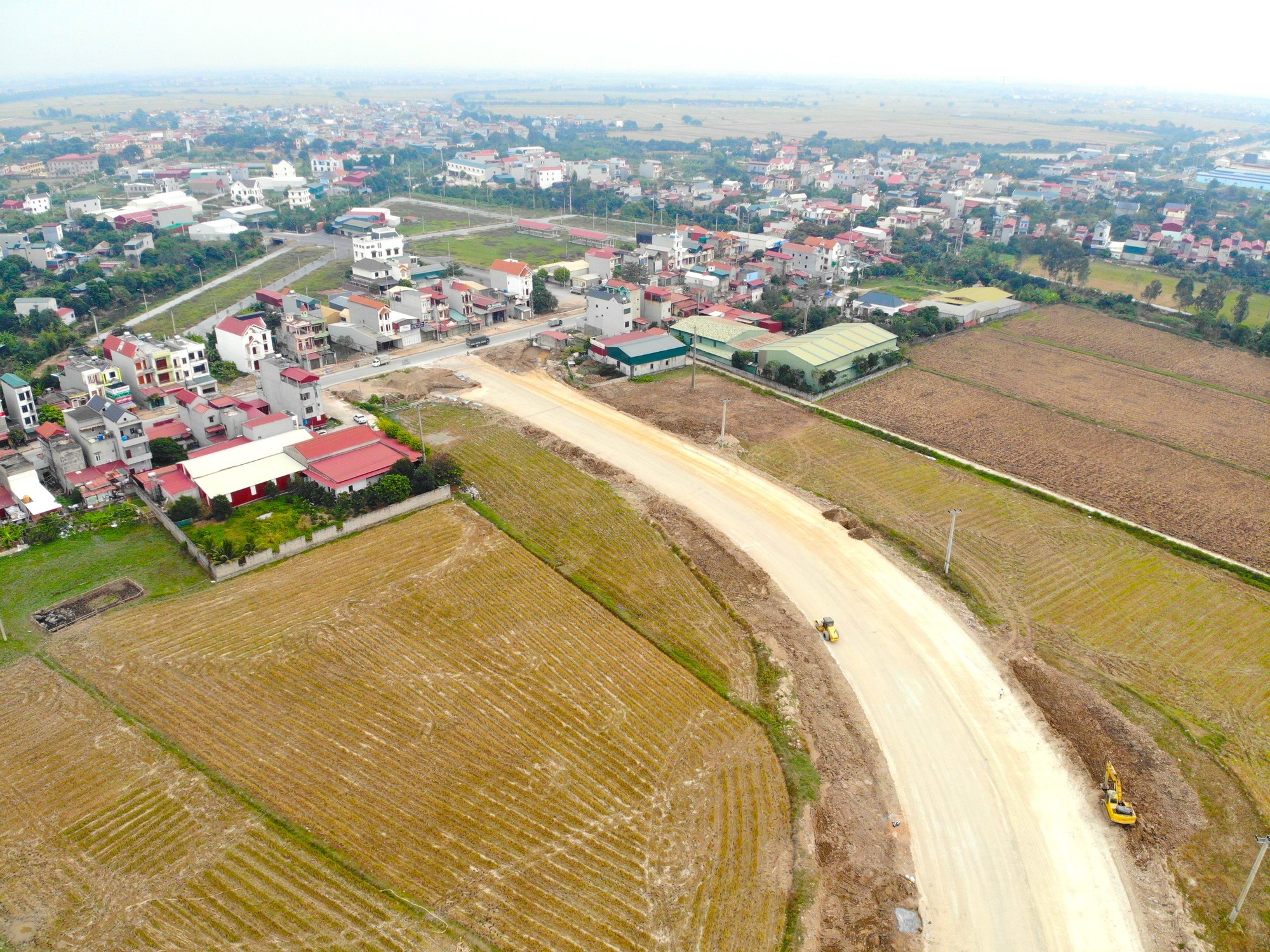  Toàn cảnh nút giao đường cao tốc Hà Nội - Hải Phòng với đường tỉnh 392 - Ảnh 10.