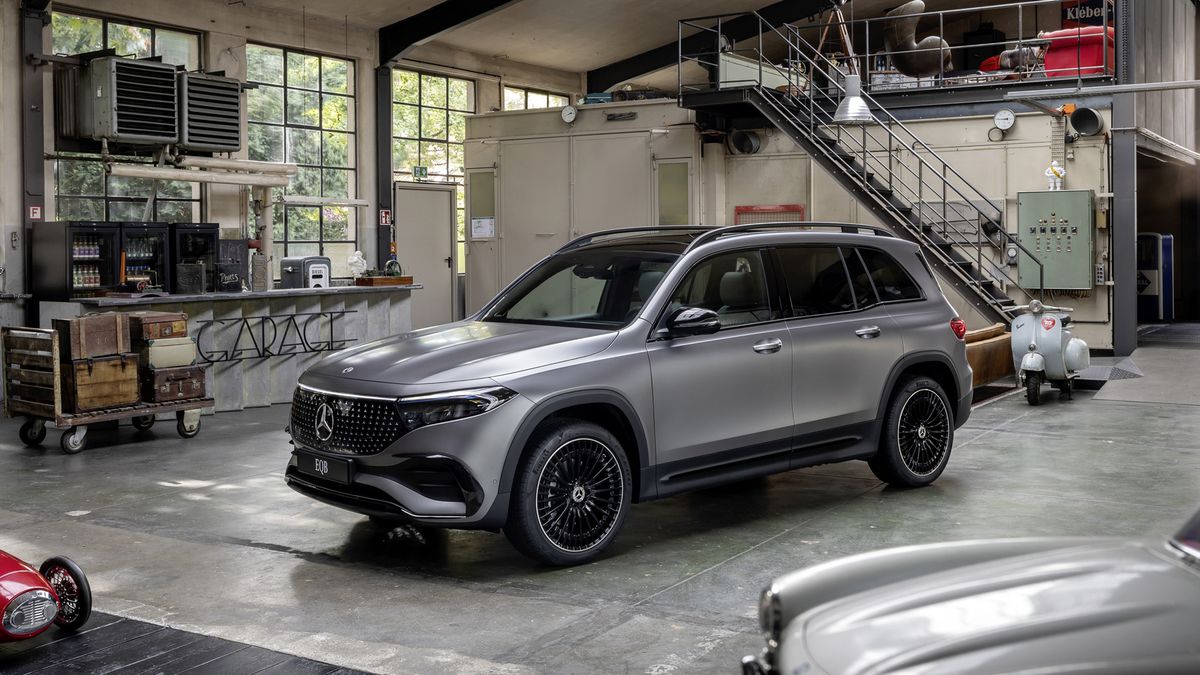 Mẫu SUV điện Mercedes-Benz EQB 2024 ra mắt bản nâng cấp - Ảnh 1.