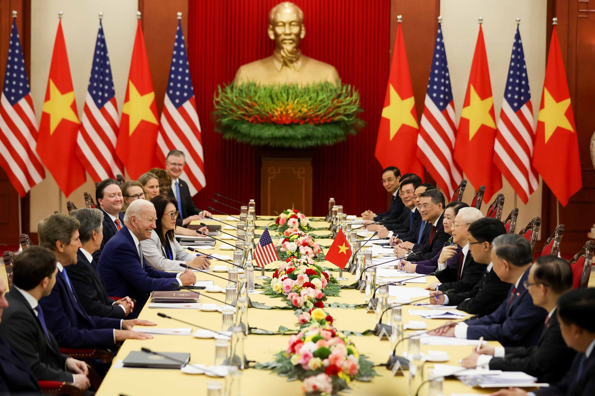 Việt Nam - Hoa Kỳ xác lập quan hệ Đối tác Chiến lược Toàn diện - Ảnh 1.
