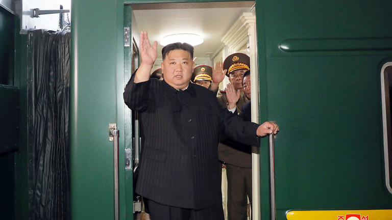 Lãnh đạo Triều Tiên Kim Jong-un đã tới Nga - Ảnh 1.