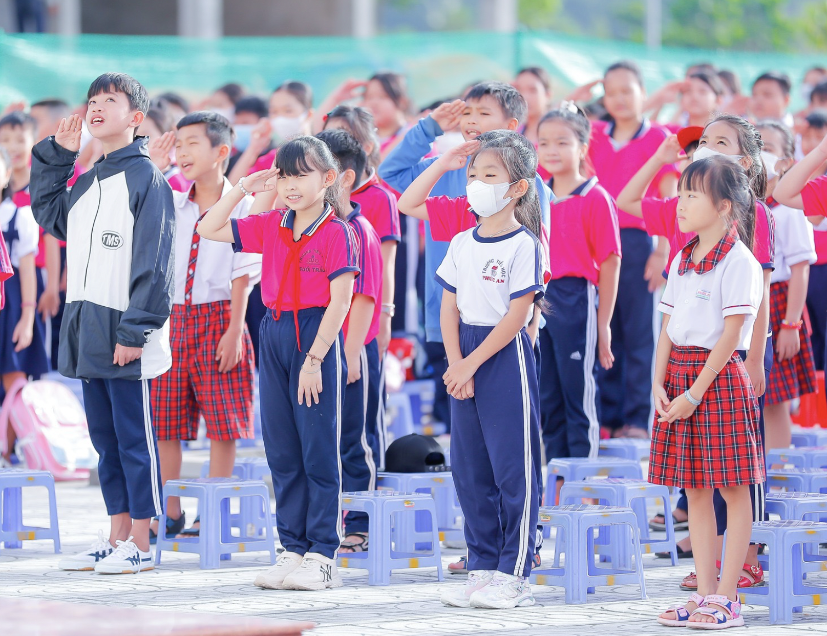Trường tiểu học đầu tiên ở khu tái định cư sân bay Long Thành đi vào hoạt động đón 400 học sinh - Ảnh 2.